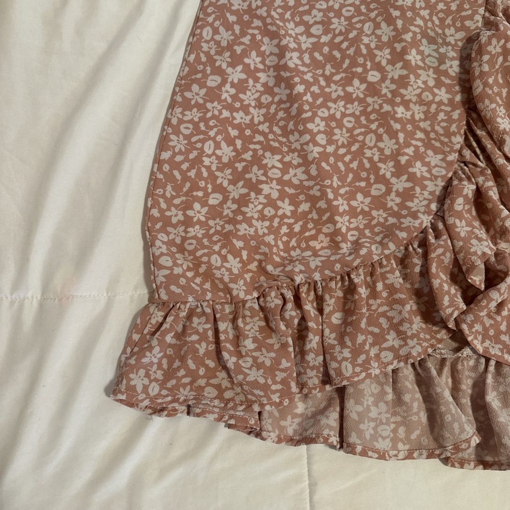 Floral Mini Skirt